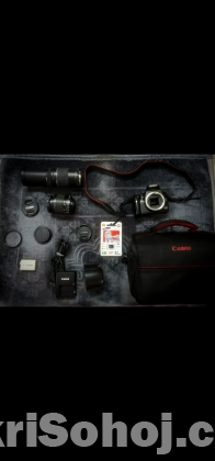 Canon1000D + 2 lens